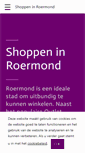 Mobile Screenshot of nl.shoppeninroermond.info